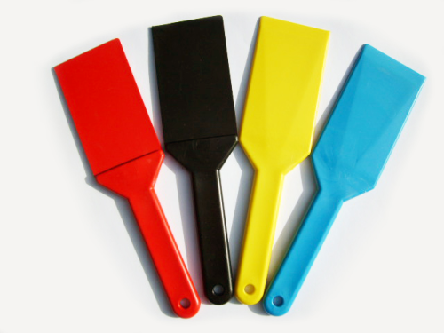 Farbspachtel Plastisolfarbe Siebdruck Breiter 27,5 cm Spachtel aus Kunststoff 